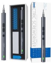 Bol.com Pocket Schroevendraaier – Oplaadbaar – Complete Set – Met 28 Bits aanbieding