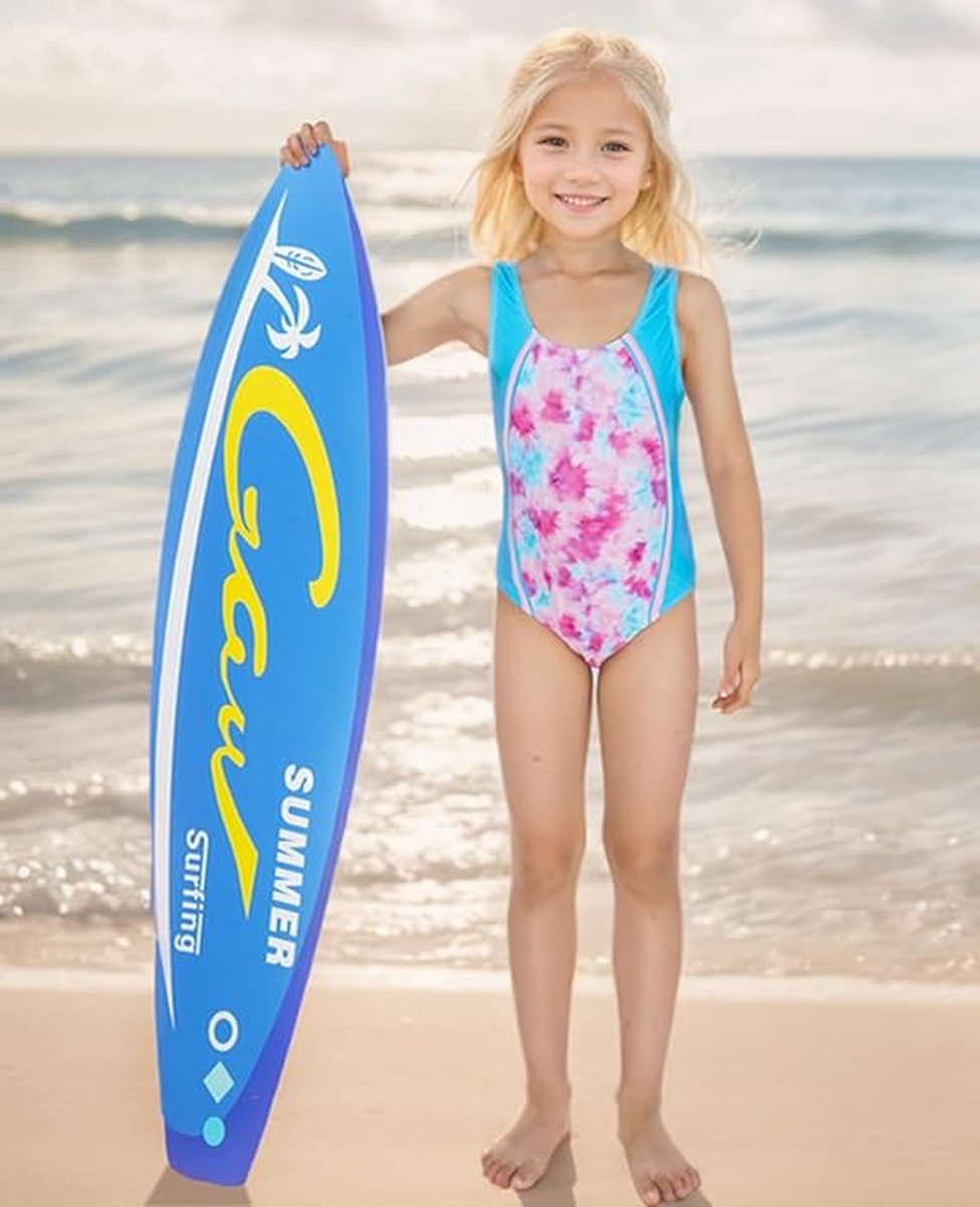 Maillot De Bain Une Pièce Fille Enfant - Bretelles Fines, Sportif, Confortable Pour Piscine Et Plage - 5