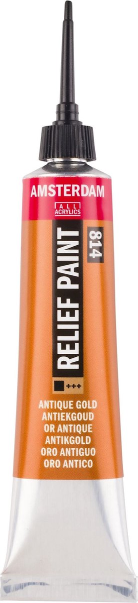 Relief Paint - 814 Antiekgoud - Amsterdam - 20 ml