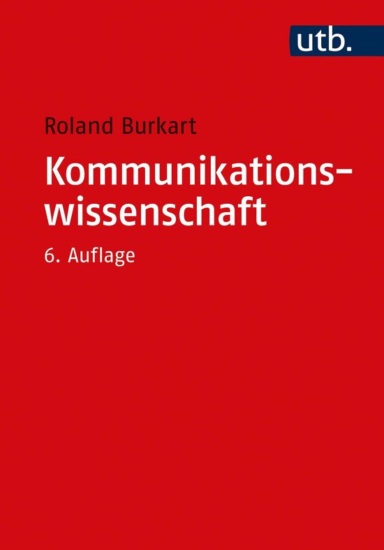 Kommunikationswissenschaft - cover