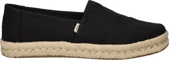 TOMS Shoes ALPARGATA ROPE 2.0 - Instappers - Kleur: Zwart - Maat: 39