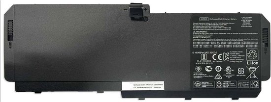 Notebook battery for HP ZBook 17 G4 series 11.4V 96WH