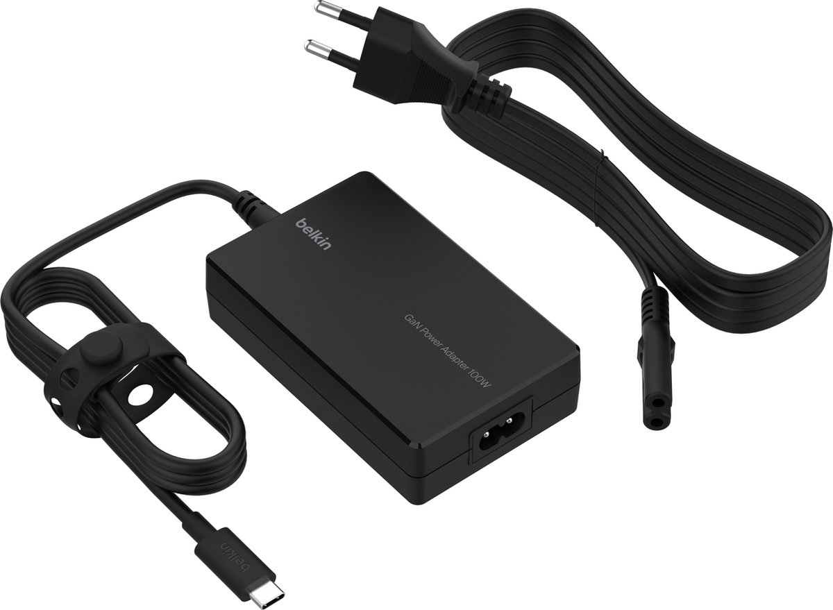 Belkin Usb-c Core Gan Travel Power Adapter 100w