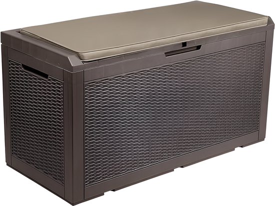 Koll Living Regenfass 350 L - naturgetreue Holzoptik - Wassertonne für