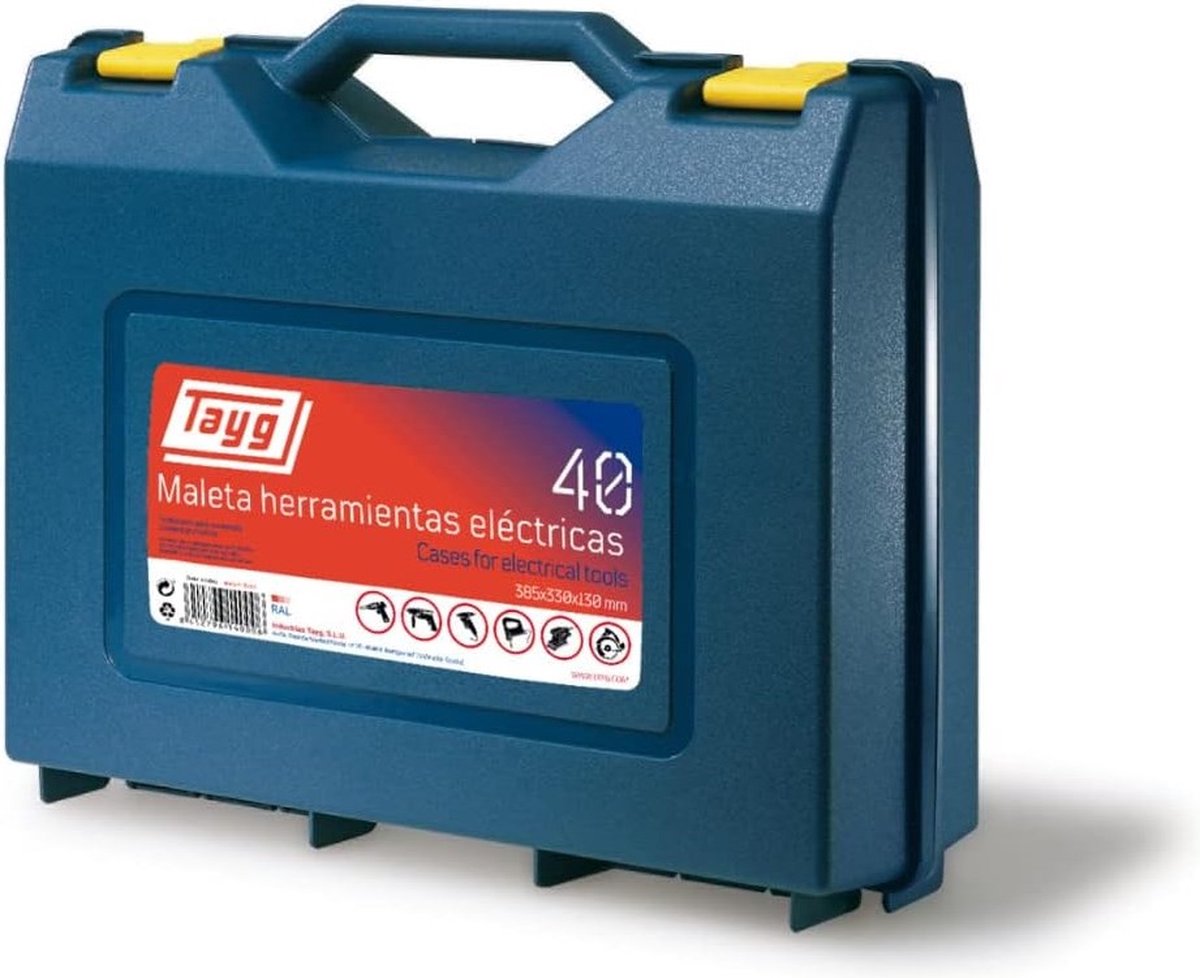 Gereedschapskoffer 40 385x330x130mm voor elektrisch gereedsc