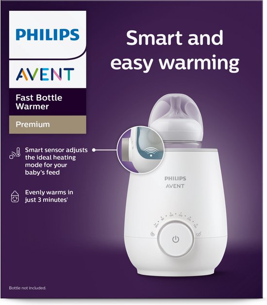 Philips Avent – Premium Elektrische Flessenwarmer