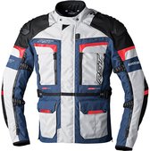 RST Adventure-X Silver Blue Red Jacket 52 - Maat - Jas