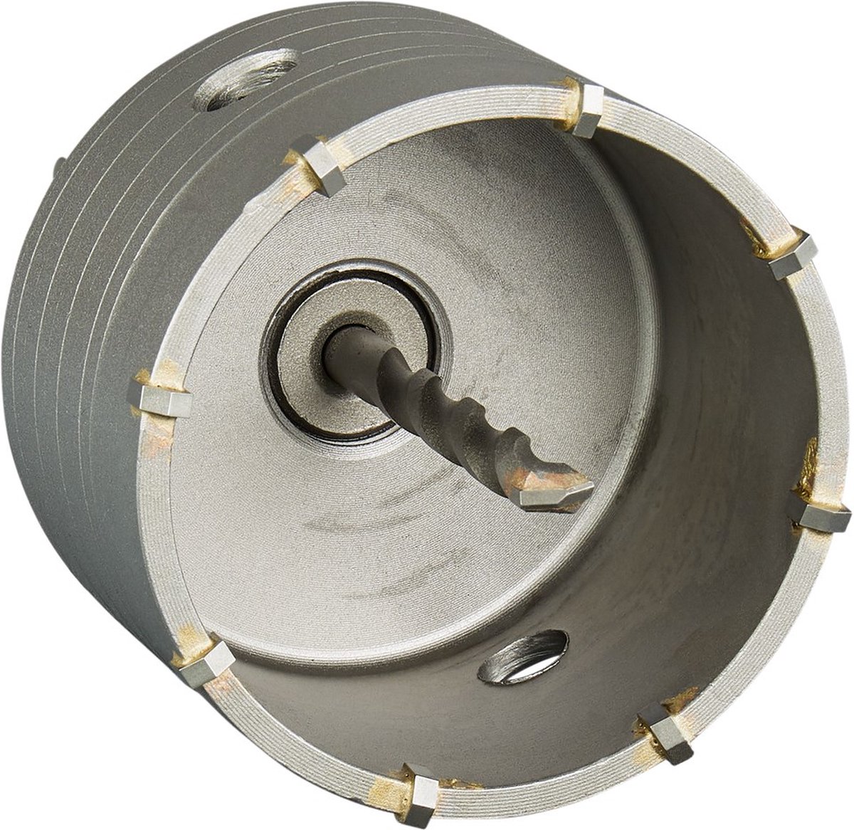 VONROC Diamant Dozenboor SDS-Plus 82mm – Incl. Centreerboor, Uitdrijfpen En Adapter