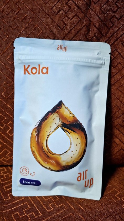 Air Up PODS - KOLA - Inclusief 3 pods - hydraterend - Air up - geurwater -  vegan - bio