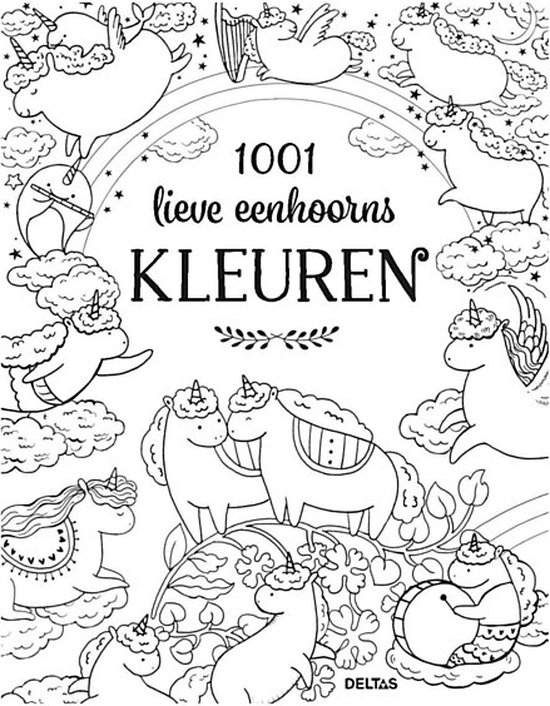 1001 lieve eenhoorns kleuren