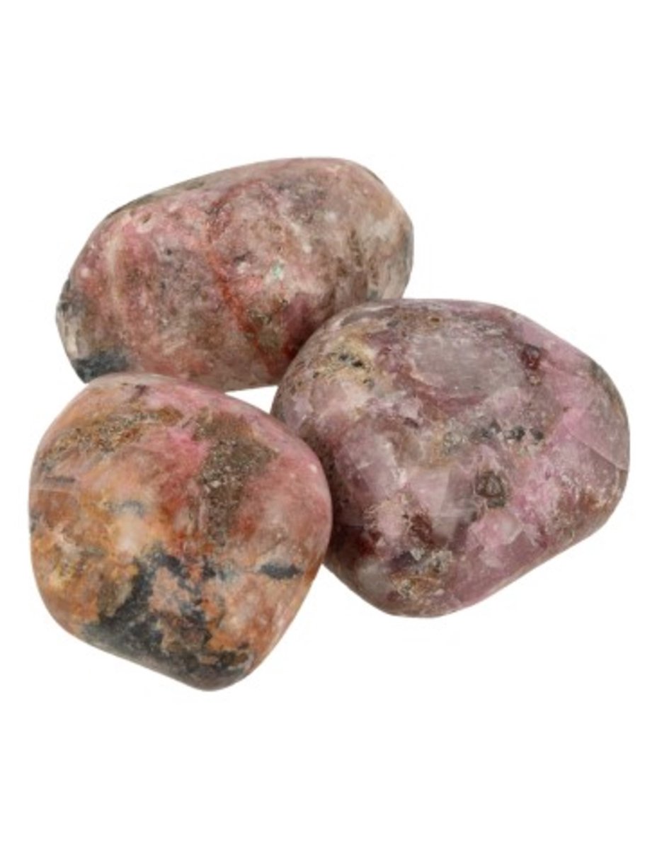 Ruben Robijn Cobaltocalciet 50 gr. trommelstenen (mt3) Roze
