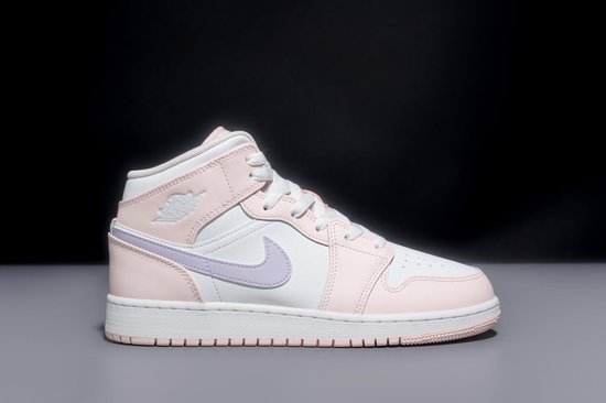Air Jordan 1 Mid Pink Wash (GS) - maat EU 38.5 - FD8780-601 - roze - lila -  paars -... | bol
