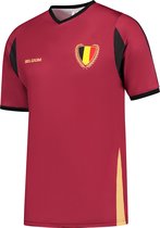 Belgie Voetbalshirt Thuis - 2024-2026 - Voetbalshirts Kinderen - Jongens en Meisjes - Sportshirts - Volwassenen - Heren en Dames-L