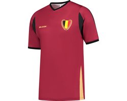 Belgie Voetbalshirt Thuis - 2024-2026 - Voetbalshirts Kinderen - Jongens en Meisjes - Sportshirts - Volwassenen - Heren en Dames - Maat L