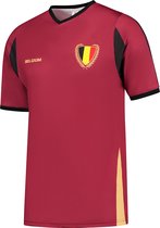 Belgie Voetbalshirt Thuis - 2024-2026 - Voetbalshirts Kinderen - Jongens en Meisjes - Sportshirts - Volwassenen - Heren en Dames-XL