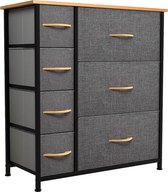 Commode En Tissu 8 Tiroirs YITAHOME - Rangement Pratique Pour Chambre Ou Salon