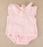 Babidu babyjurkje | roze | met broekje |2-delig | 42370| meisje | 0 maand | maat 50