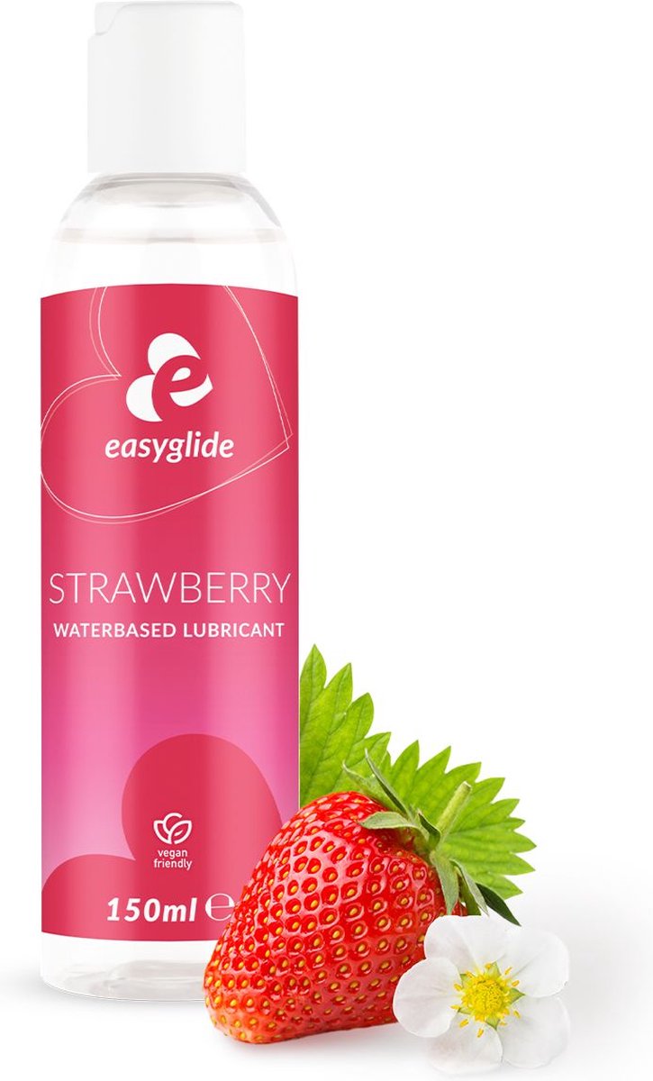 Goedkoopste EasyGlide - Glijmiddel op Waterbasis - Aardbei - 150 ml