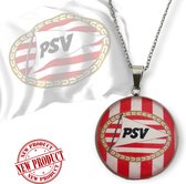 PSV Ketting - RVS - PSV - Ketting met Hanger - Logo - Supporter - 45/50cm