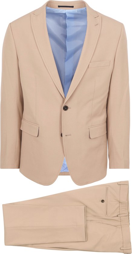 Suitable - Sneaker Suit Beige - Heren - Maat 50 - Modern-fit