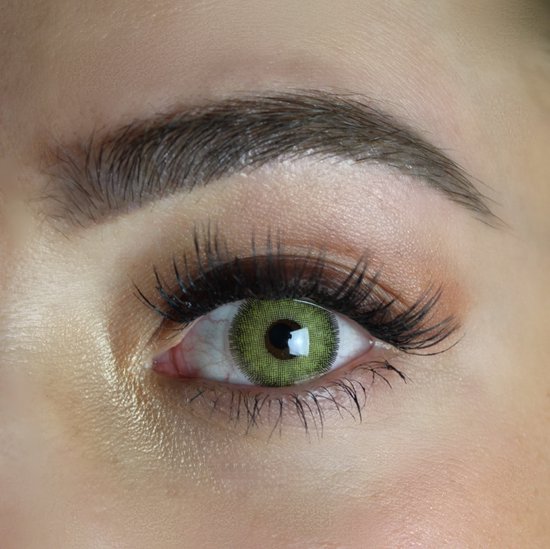 Premium Hazel -5.00 | Jaarlenzen | Kleurlenzen op sterkte en zonder sterkte | Zachte lenzen | Comfortabel voor dagelijks gebruik | Halloween | Cosplay | Party