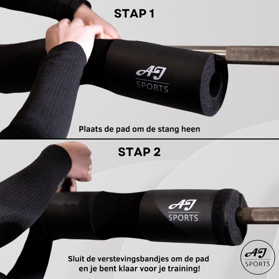 2X Fitness Haltère Coussin de Cou Mousse de Mousse Couvre-Coussin Tampon S'Accroupir Haltère
