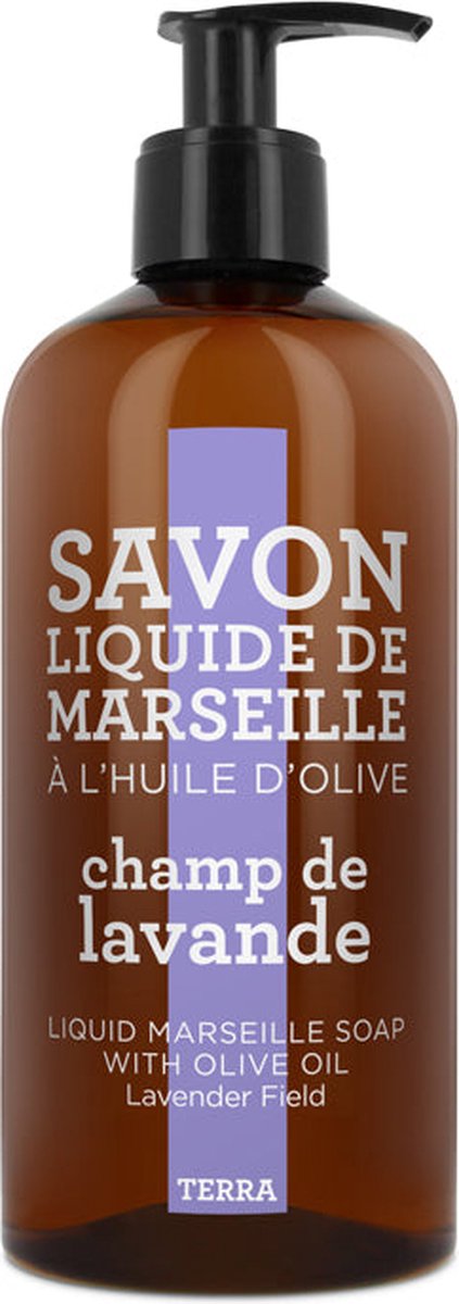 Terra - Handzeep 'Marseille' (Lavender Field, 500ml)