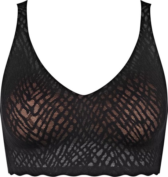 sloggi ZERO Feel Bliss Bralette Soutien-Gorge Femme - Zwart - Taille XL