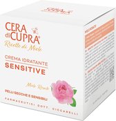 NIEUW! - Cera di Cupra - Ricette di Miele - Crema Idratante Sensitive: heerlijke, hydraterende crème met Rozenhoning en Jojoba-boter voor de droge huid