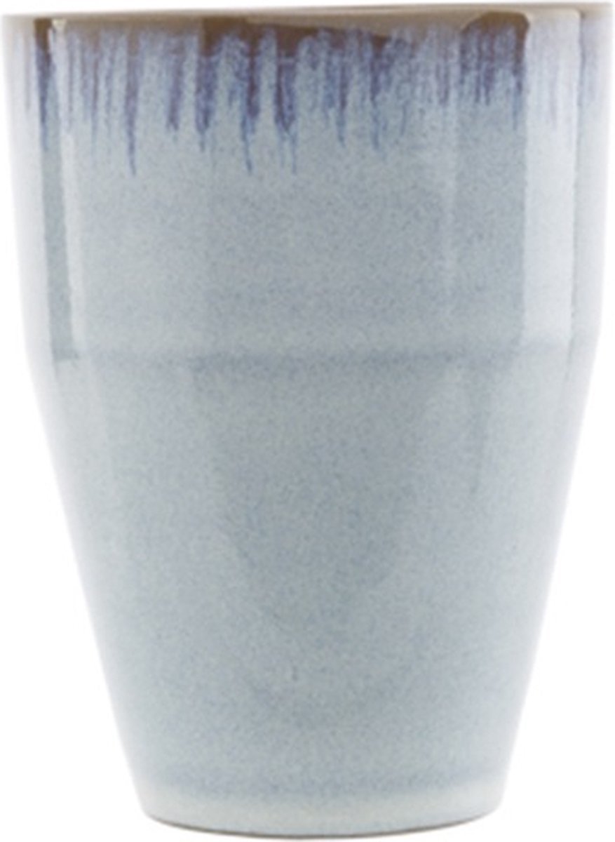 Cosy & Trendy Bondi Mok zonder oor 31cl - Set van 2 stuks - Witblauw