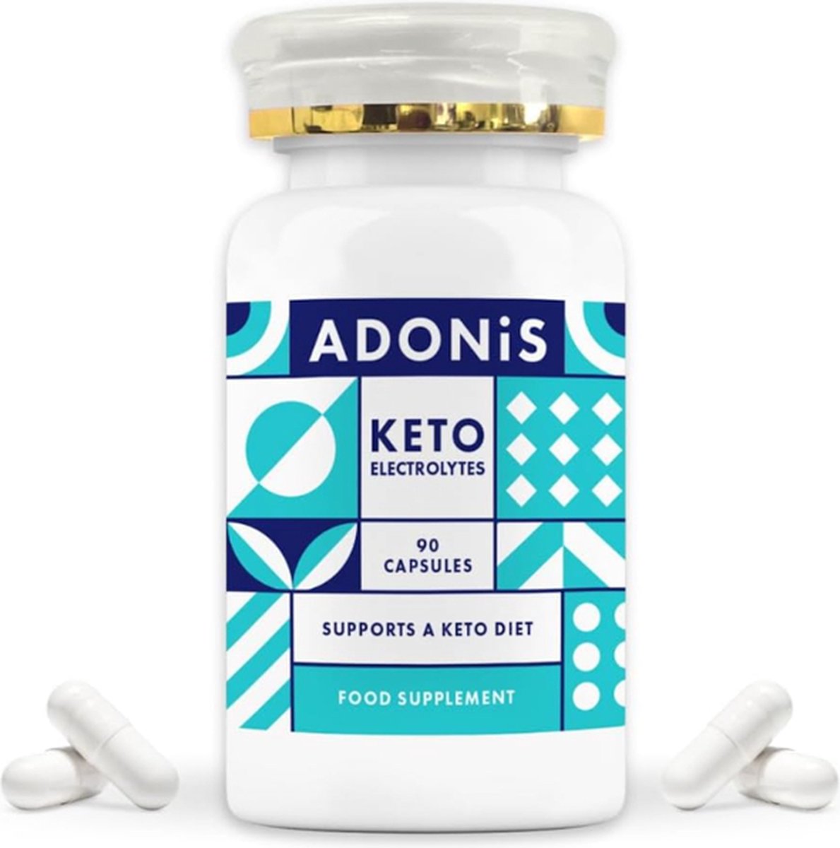 Goedkoopste Adonis | Keto Electrolytes | 90 Capsules | 1 x 90 capsules