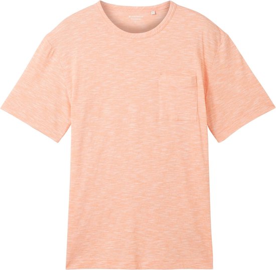 Tom Tailor Men-T-shirt--35205 melon ora-Maat S