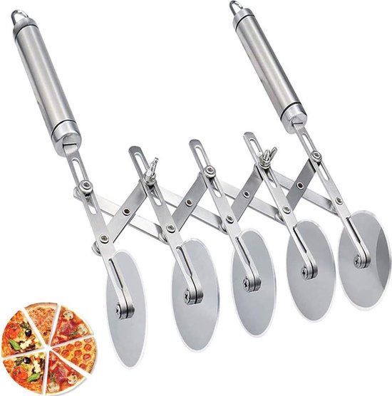 Taartverdeler voor 10-12 stuks taart - Ergonomisch handvat - Doe-het Taartverdeler voor 10-12 stuks taart - Ergonomisch handvat - Doe-het