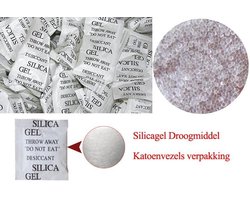 10 * Zakjes Silicagel droogmiddel / Silica gel desiccant