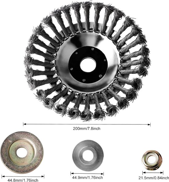Kop voor Onkruidborstel Electrisch - Bosmaaier - Onkruidborstel Bosmaaier - Onkruidborstel Machine - Onkruidborstel van Fixon — afbeelding 2