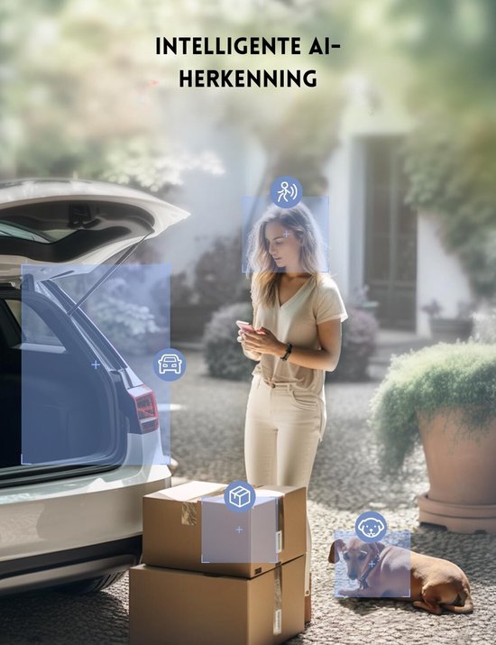 StayPowered Beveiligingscamera op Zonne-energie - Houd Altijd een Oogje in het Zeil en Voel Je Veilig, Waar Je ook Bent! - Kristalhelder Beeld - Bewegingsdetectie - met Nachtzicht met Kleur - Tweeweg Audio - Wit - Levering Sneller dan Aangegeven! van StayPowered — afbeelding 5