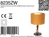 Anne Light and home tafellamp Animaux - zwart - - 8235ZW