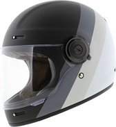 Origine Vega Vintage helm - Primitive mat zwart grijs - Maat S - Motor / Brommer