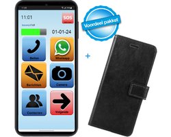 SeniorenTAB S616 Voordeelpakket - Senioren smartphone op basis van Samsung - 128GB - 6.7 inch scherm - inclusief beschermhoes