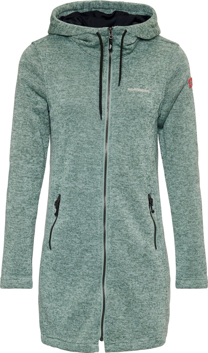 Nordberg Ada Fleece Vest Dames Herbal Multicolor