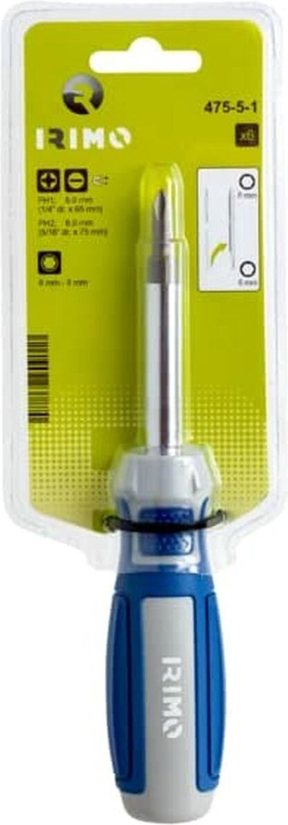 Schroevendraaier Irimo 475-5-1 6-8 mm