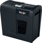 Bol.com Rexel Secure X6 Papierversnipperaar - Kantoor & School - Kantoorartikelen - Thuiskantoor - P4 - 6 vel - 10 L - Zwart aanbieding