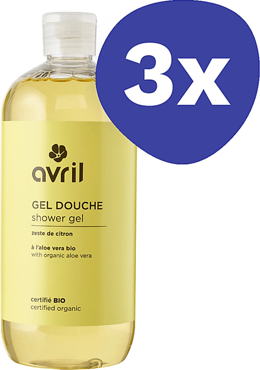 Avril Douchegel Citroenzeste (3x 500 ml)