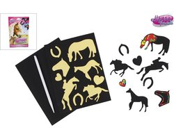 Horse Friends Kras stickers paard