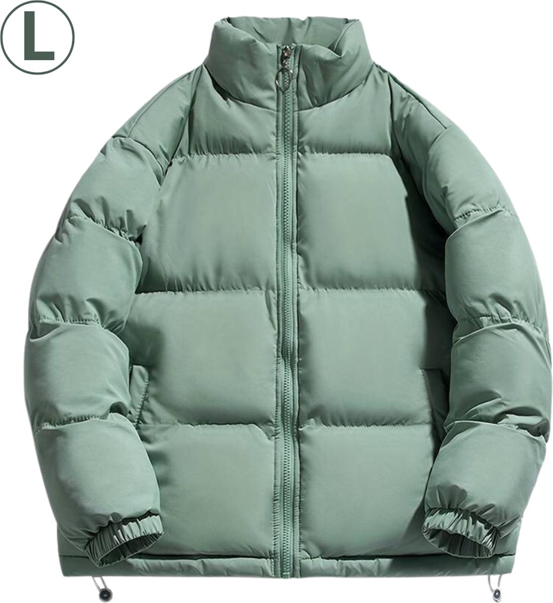 Nivard Winterjas Voor Dames Faux Fur Bontkraag Parka Jas Winter Volwassen Groen