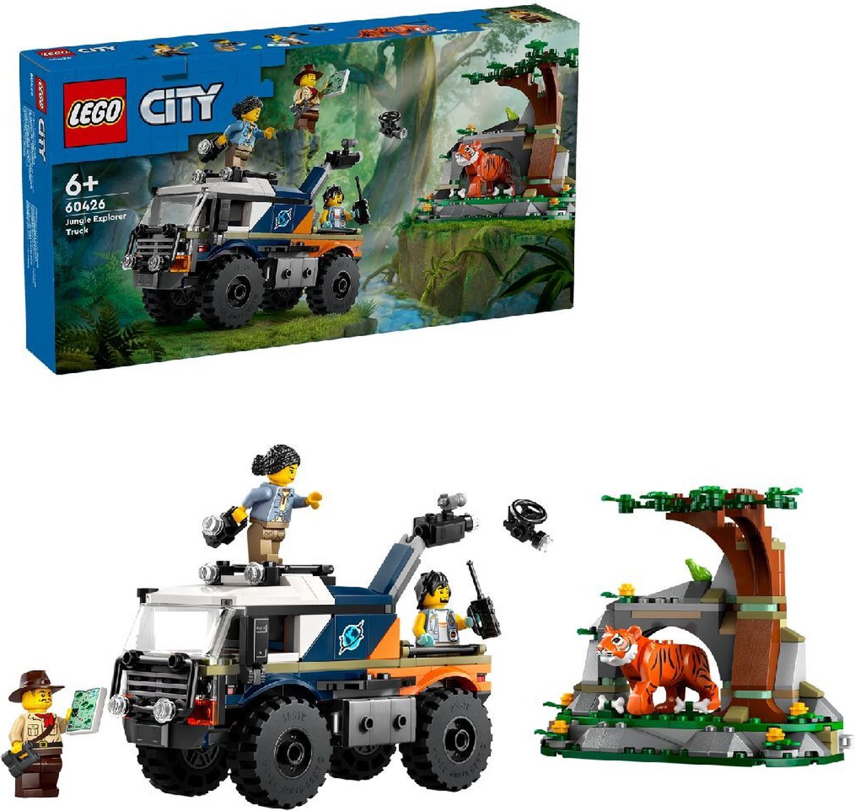 LEGO City Jungleonderzoekers: offroad truck 60426 — afbeelding 6