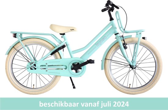 Kinderfiets 20" Kyoso Blossom Breeze met remnaaf - mat mintgroen alleen verkrijgbaar via vakhandel van Merkloos — afbeelding 3