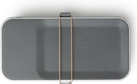 Orbitkey | Organisateur de bureau portable avec chargeur sans fil | Nest | GRIS