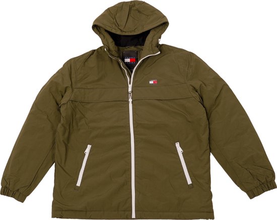 Tommy Hilfiger TJM Padded Solid Heren Jas Groen Maat M bol