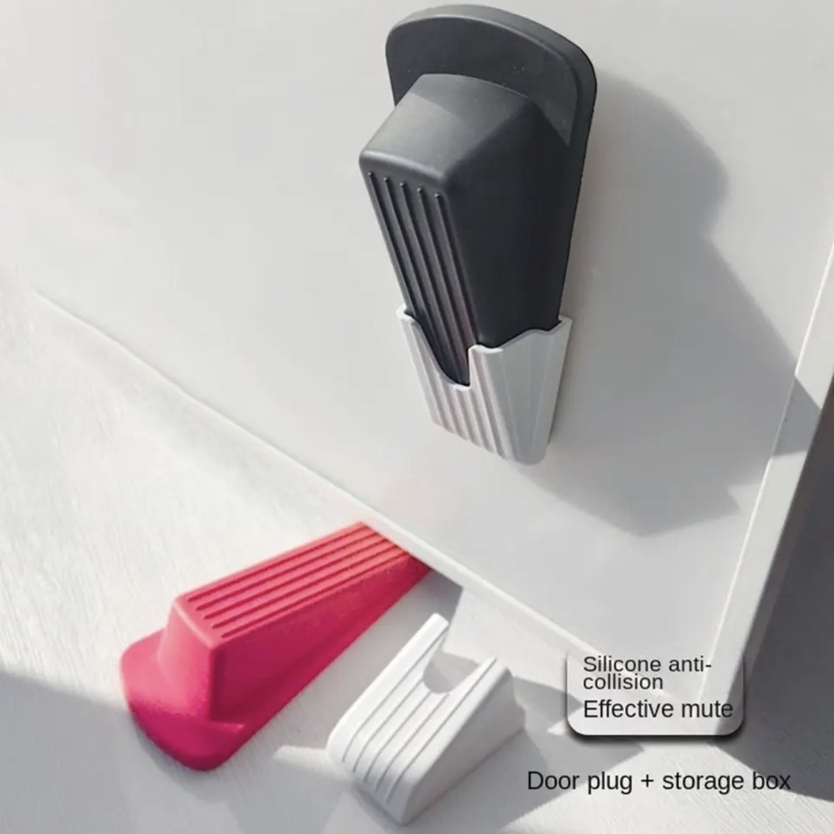 Deurstopper siliconen - Deur Dranger - Deur vasthouden - Zelfklevende deurstopper - Deur vastzetten